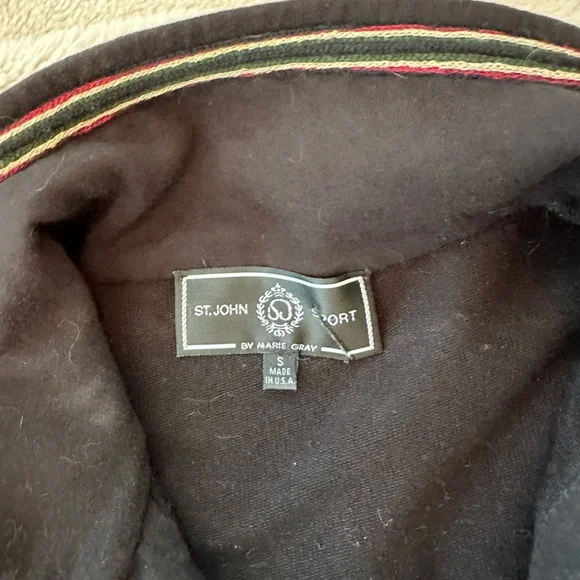 St John Sport Embellished Tunic Sweater Top - Picture 3 of 7